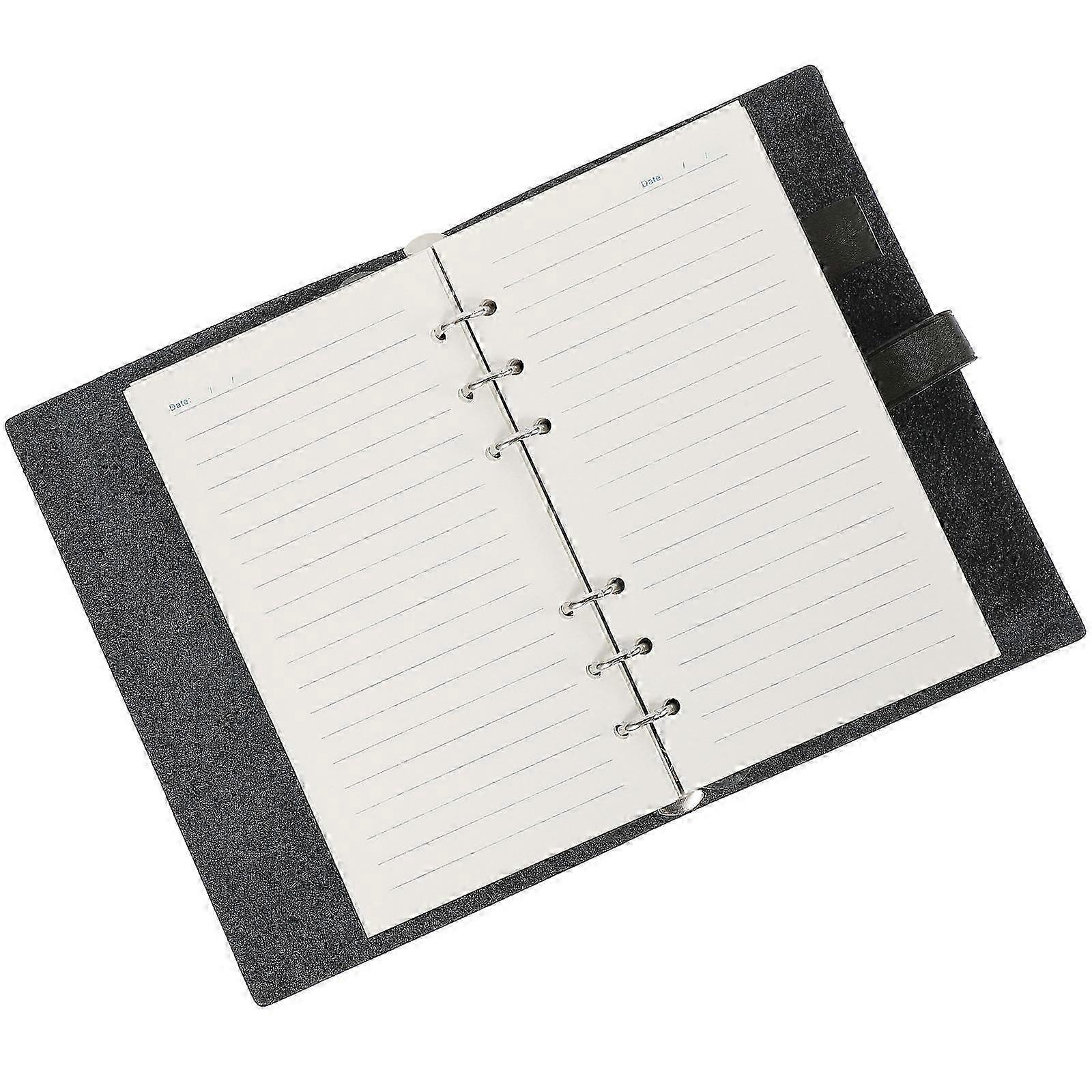 Binding Notebook for Multipurpose Writing 3Pcs Black Cover
