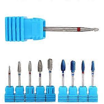 Nail Drill Bits Set for Grinding Tungsten Steel Manicure Drill Bits