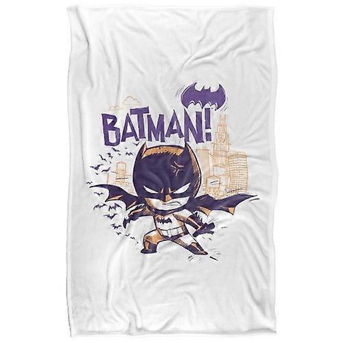 Batman Silky Chibi Throw