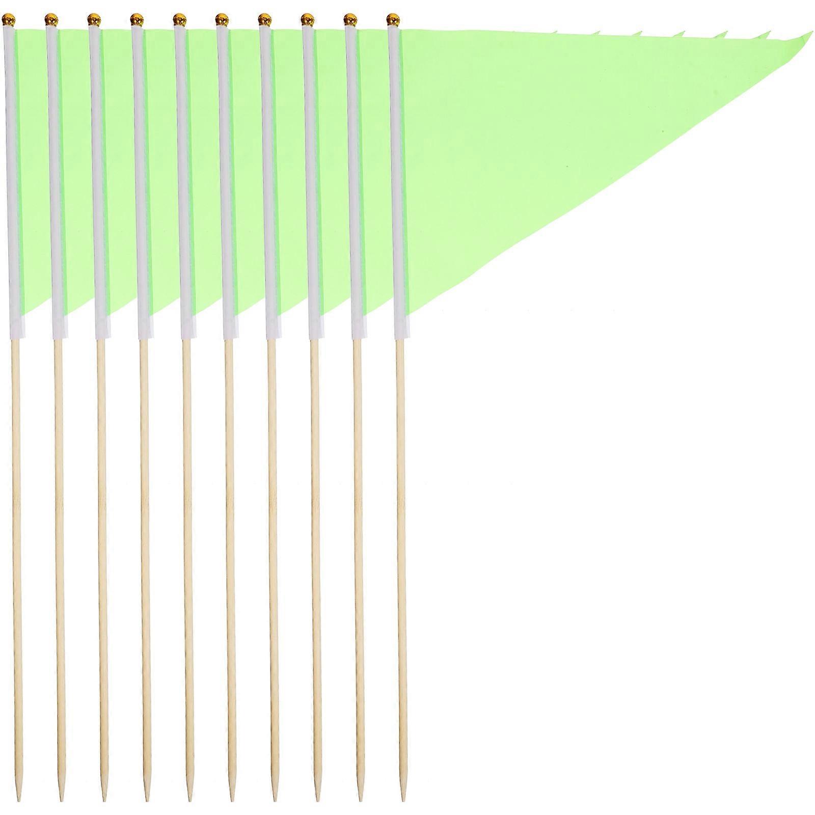 10pcs Marking Flags Lawn Garden Marking Flags Landscape Flags Construction Marker Flags