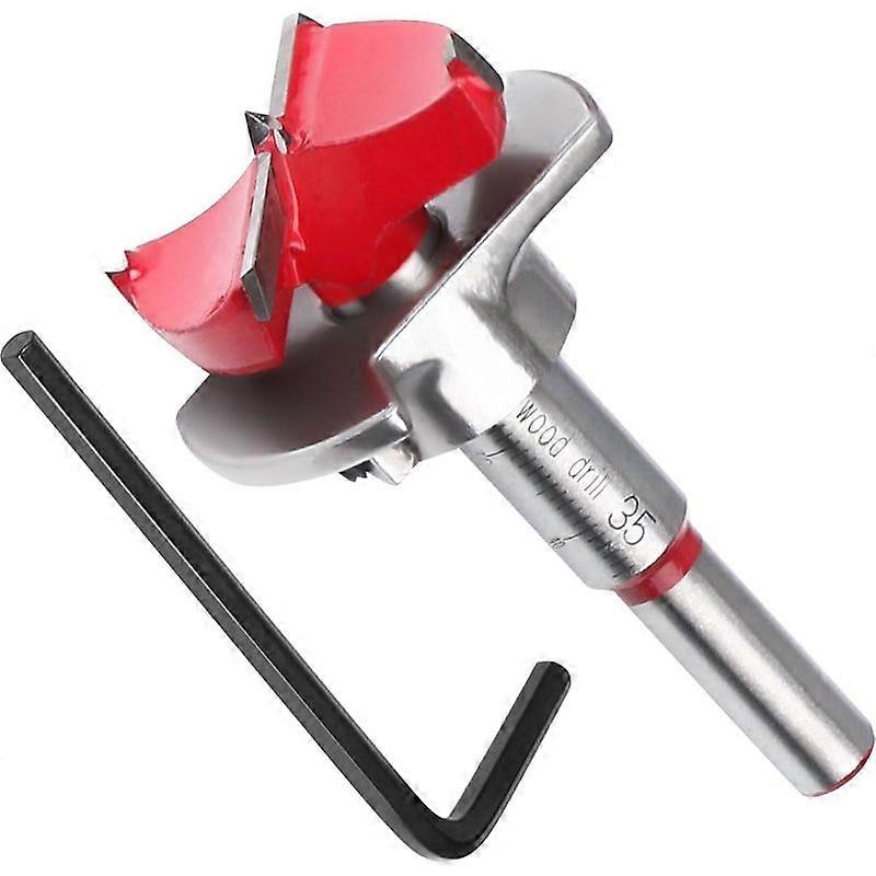 Countersunk Wood Drill Bit Ø35mm Adjustable Positioning With Depth Limiter