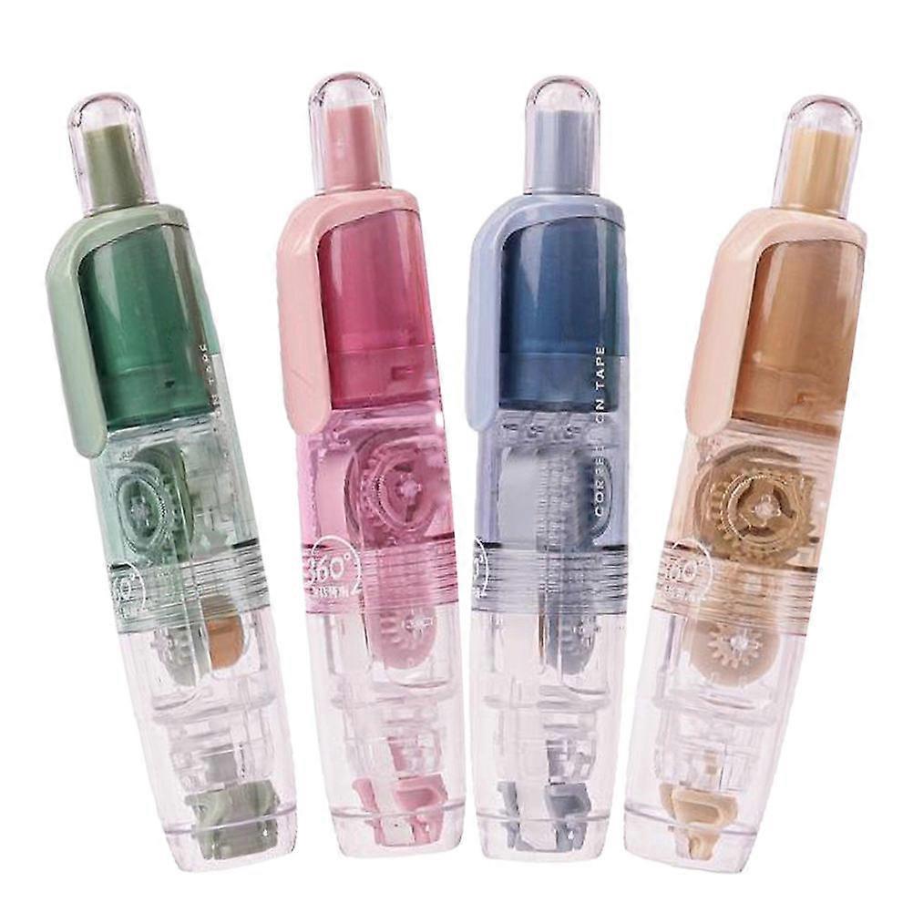 Correction Tape Press Type for Students 4Pcs -Out Tape Set