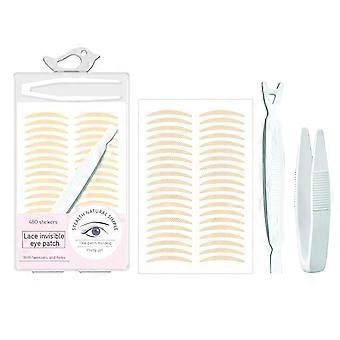 Double Eyelid Lift Strips, Invisible Waterproof Lace Tape, 240 Pairs
