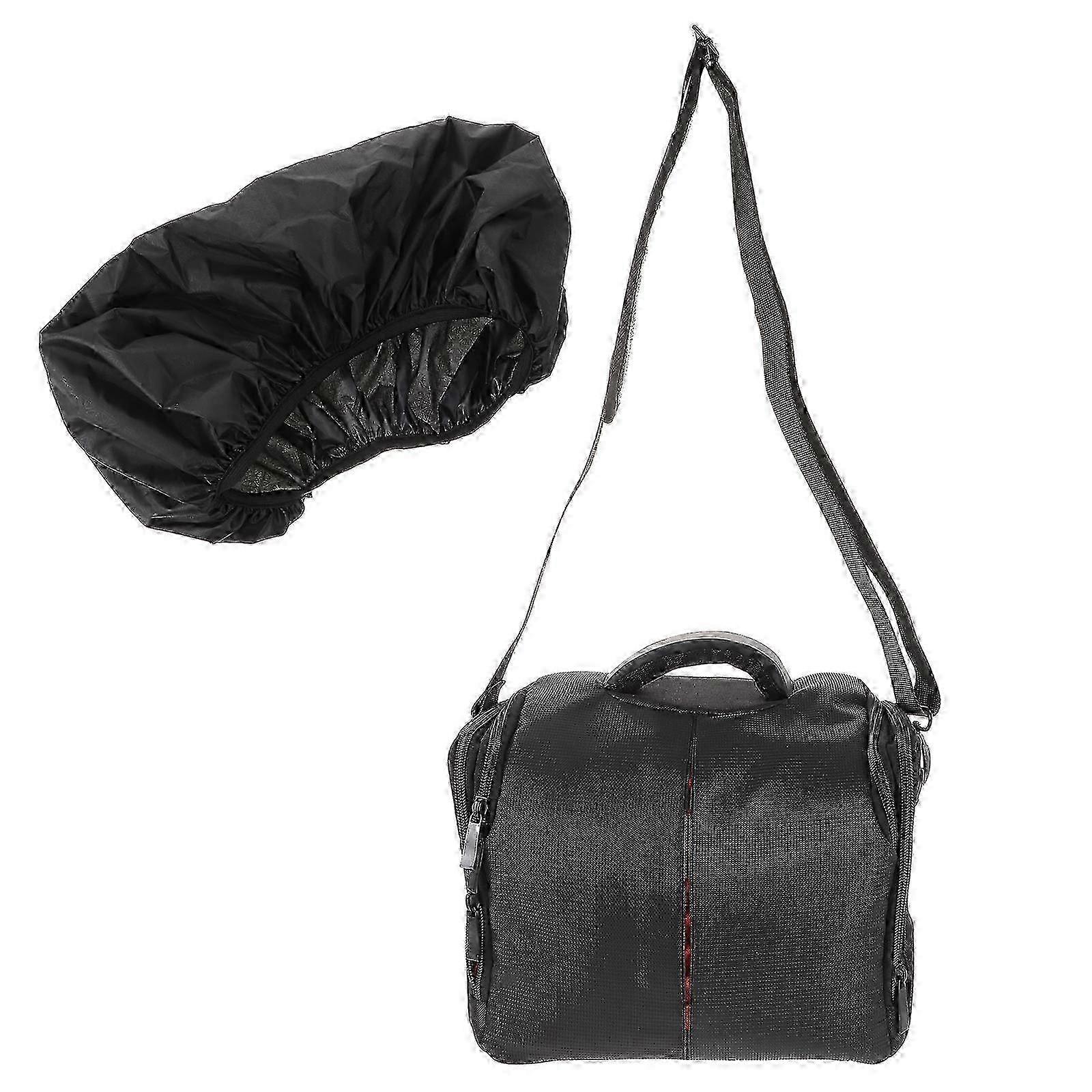 Waterproof Padded Camera Case Rectangular Shape Practical Design for Rainy Weather Black 10.67.95.5in 1Pcs