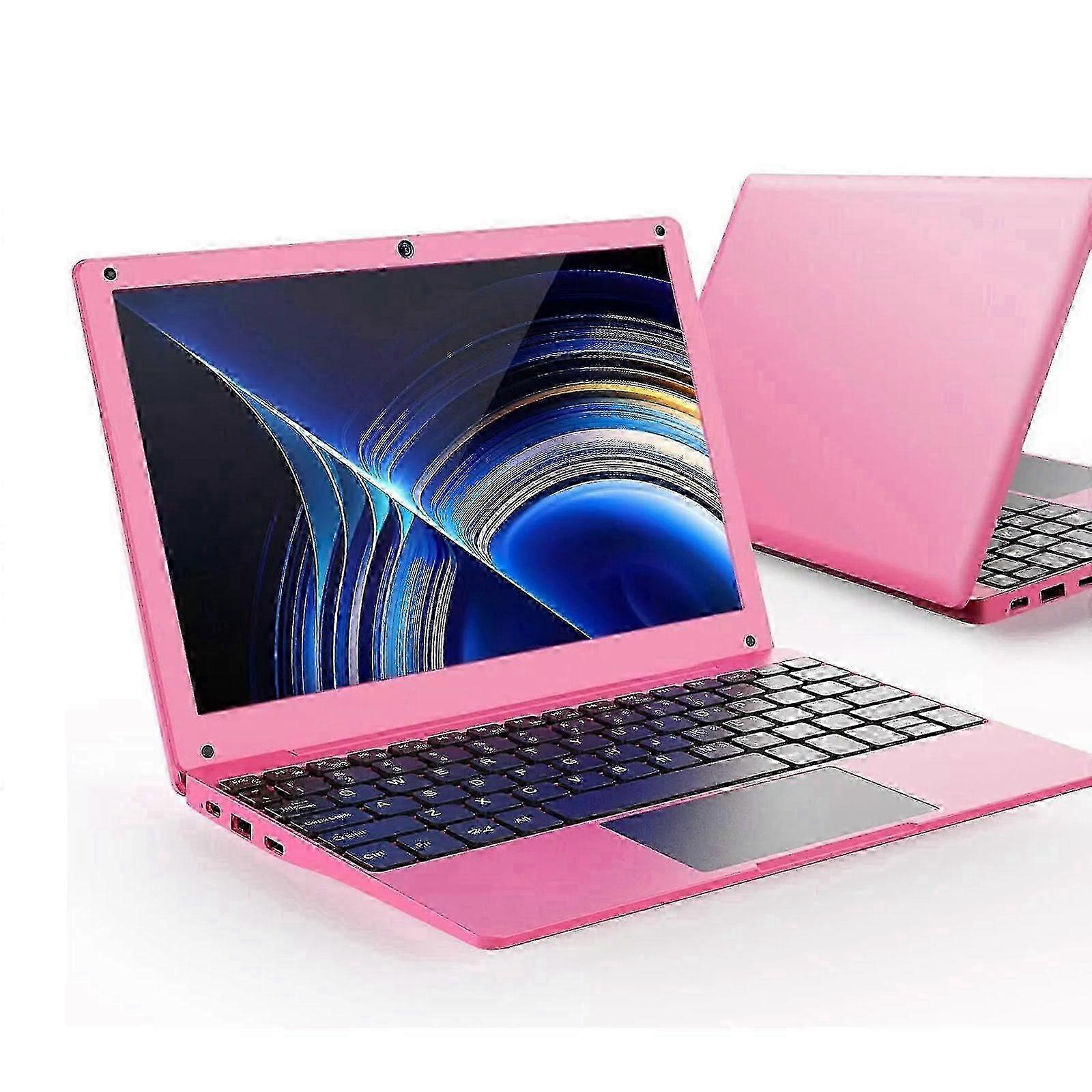 Notebook de 10,1 polegadas com Android 12.0, processador quad-core, Wi-Fi e webcam (rosa) - Novo 8-15
