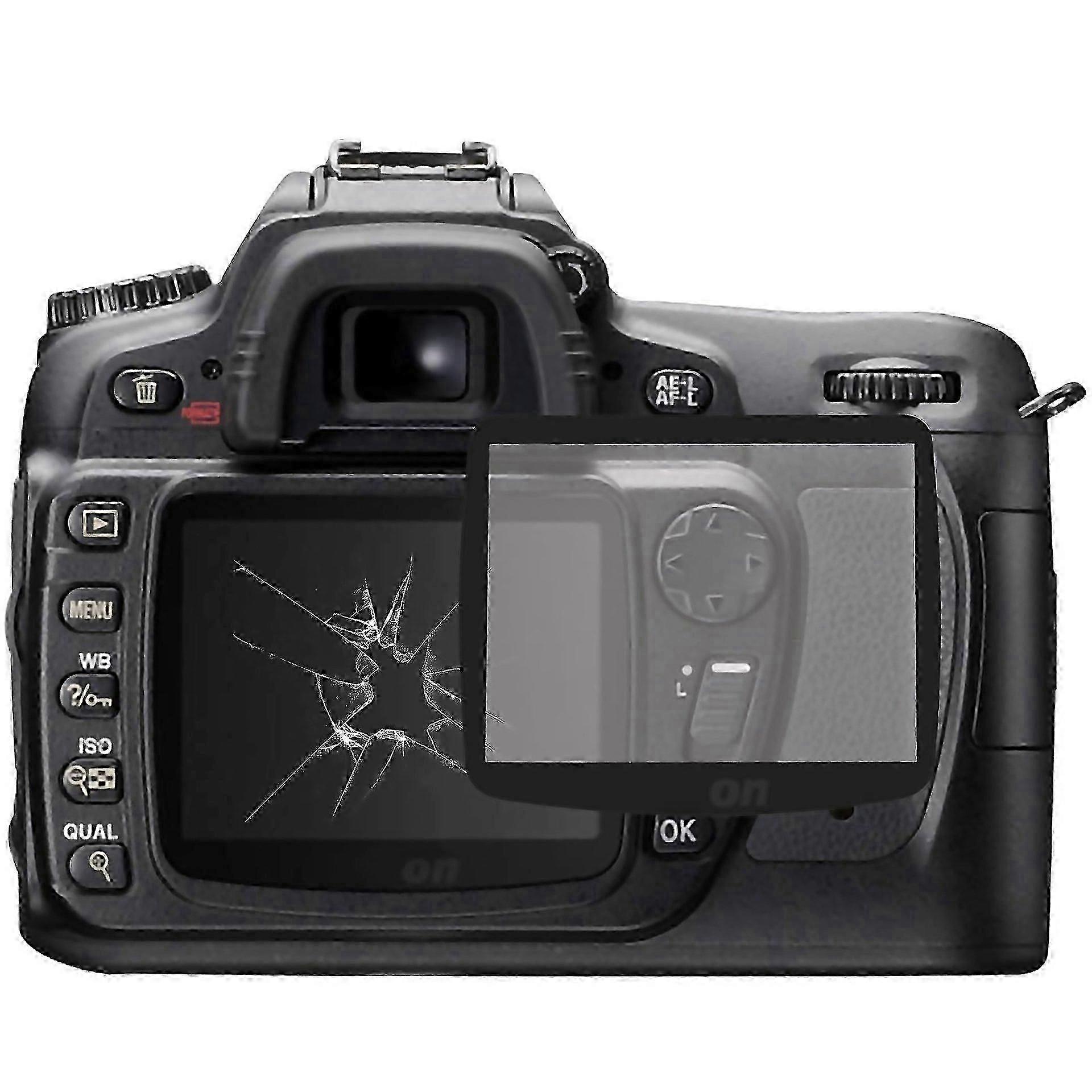 compatible with Nikon D80 Acrylic Material Lcd Screen Outer