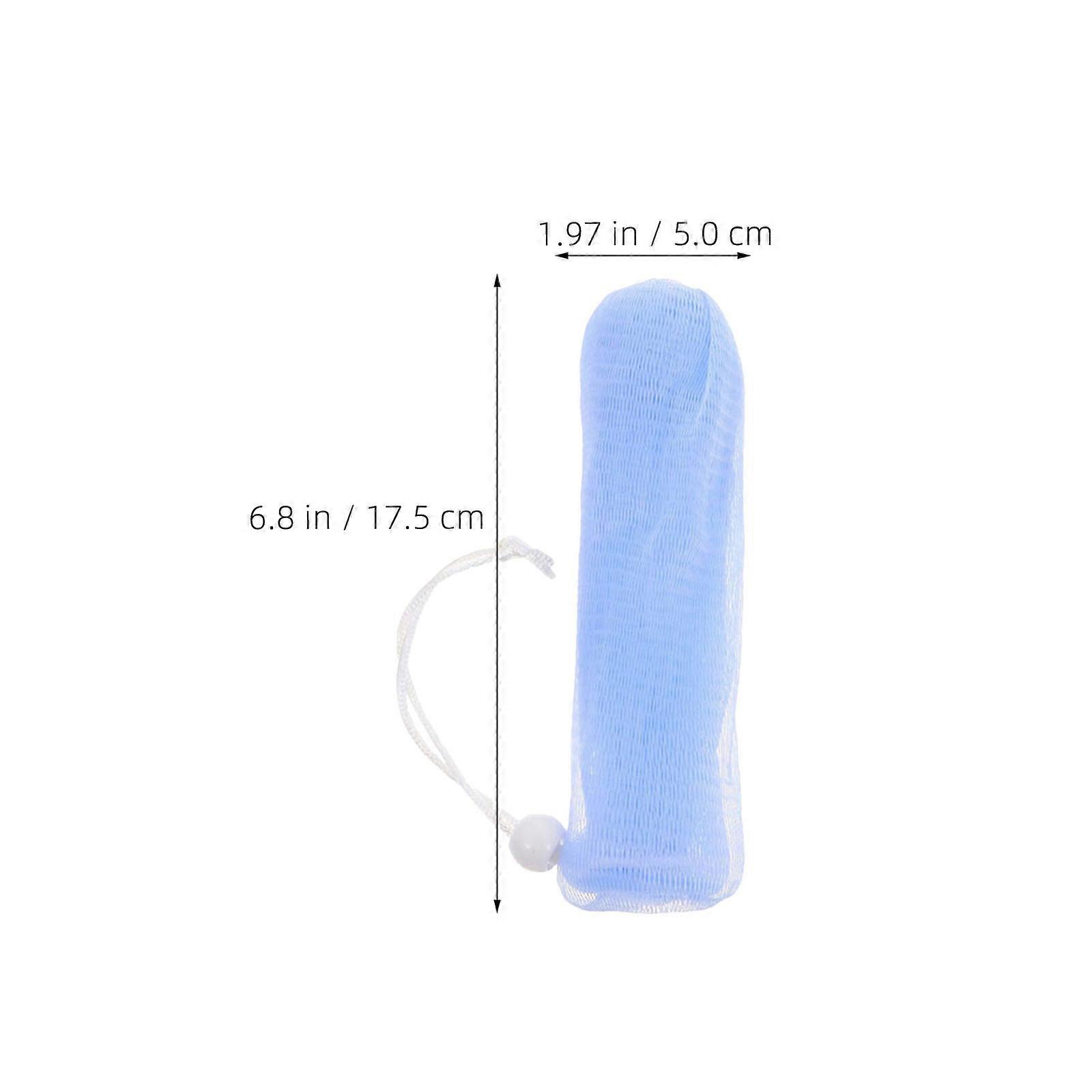 Foaming Net Soap Pouch for Bathing Use 10Pcs Assorted Color Durable