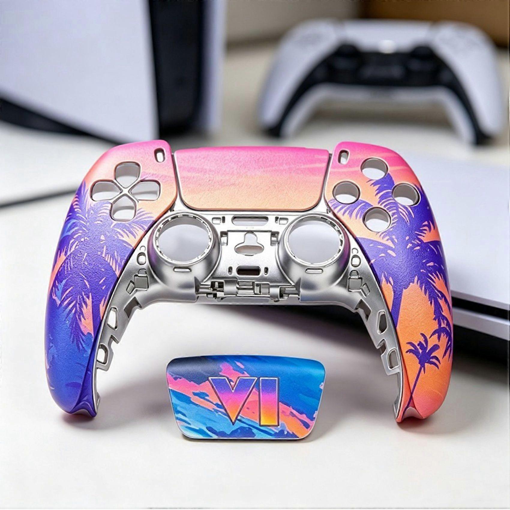 2X Game Controller Replacement Front Case for PS5 Game Controller Modification BDM-010 BDM-020 BDM-030 Shell Cover