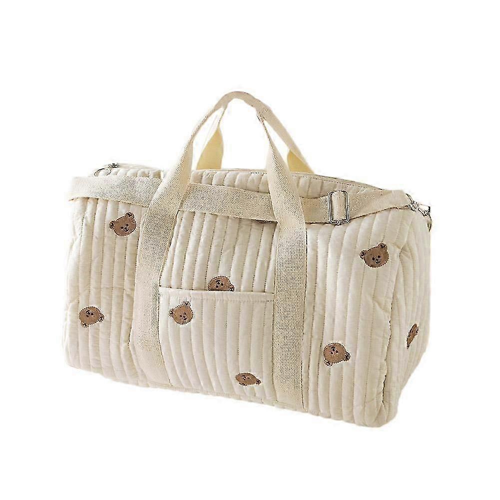 Multi-functional Large-capacity Embroidered Travel Storage Bag, Model N1Q8