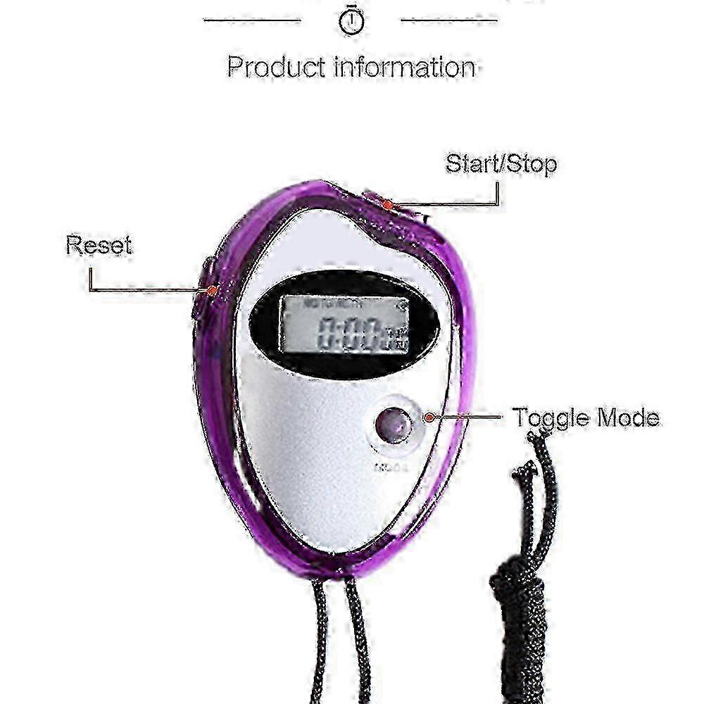Shockproof Digital Stopwatch Large Display
