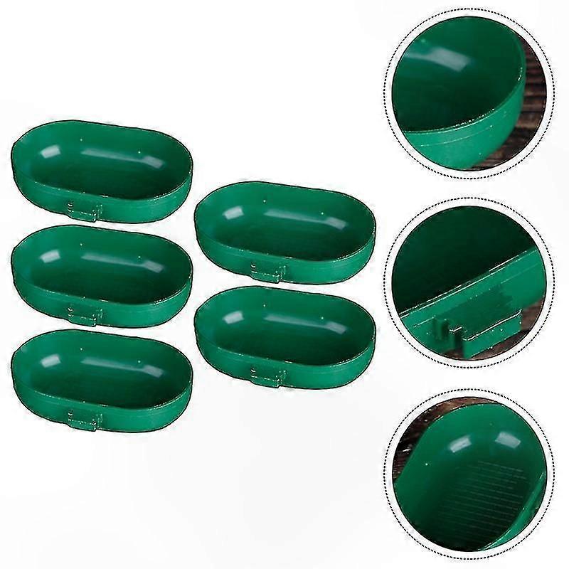 5-Pack Bird Bathing Basin Set