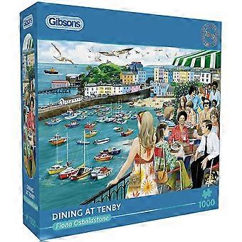 Dining At Tenby Puzzel 1000 Stukjes