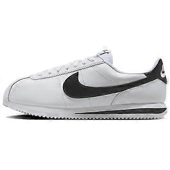 Zapatillas Nike Cortez de cuero blanco y negro para mujer DN1791-107