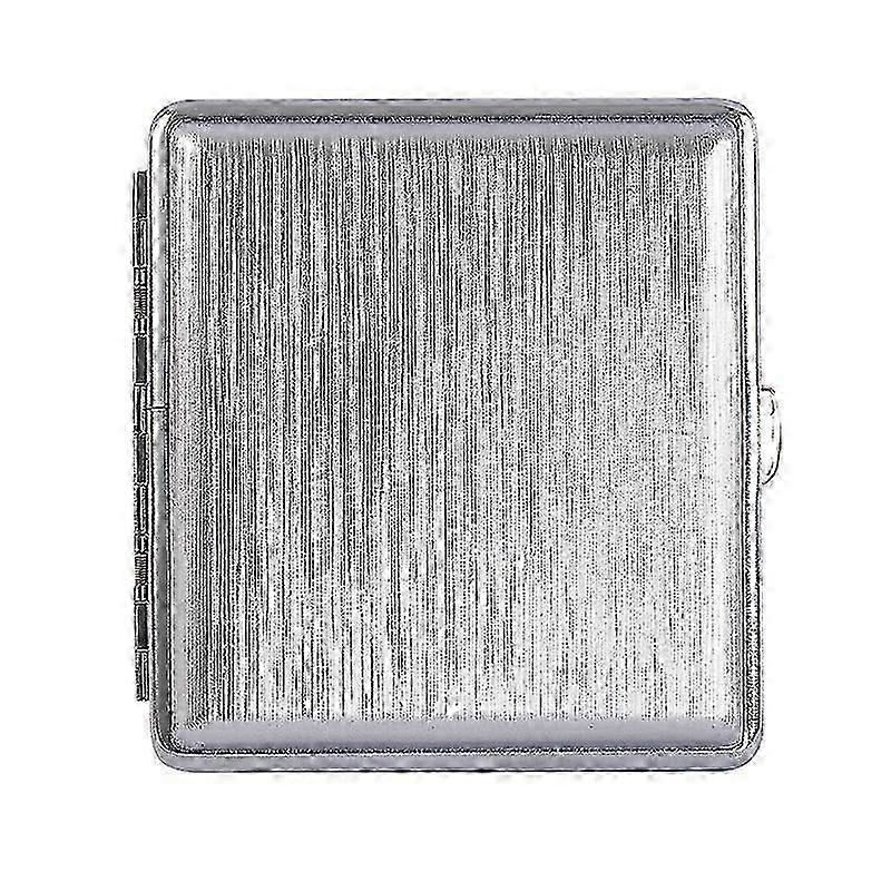 Moisture-Proof 20-Cigarette Brushed Case