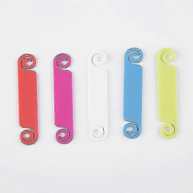 Bright Colour Cable Tags 10pcs
