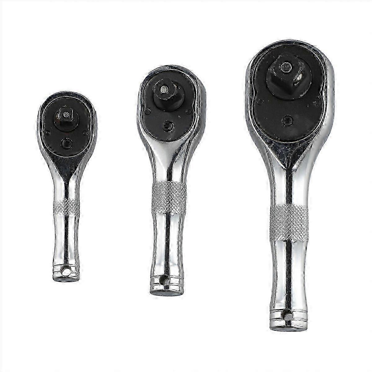 72 Teeth Quick Socket Mini Ratchet Wrench 1/4 3/8 1/2 Hand Tools