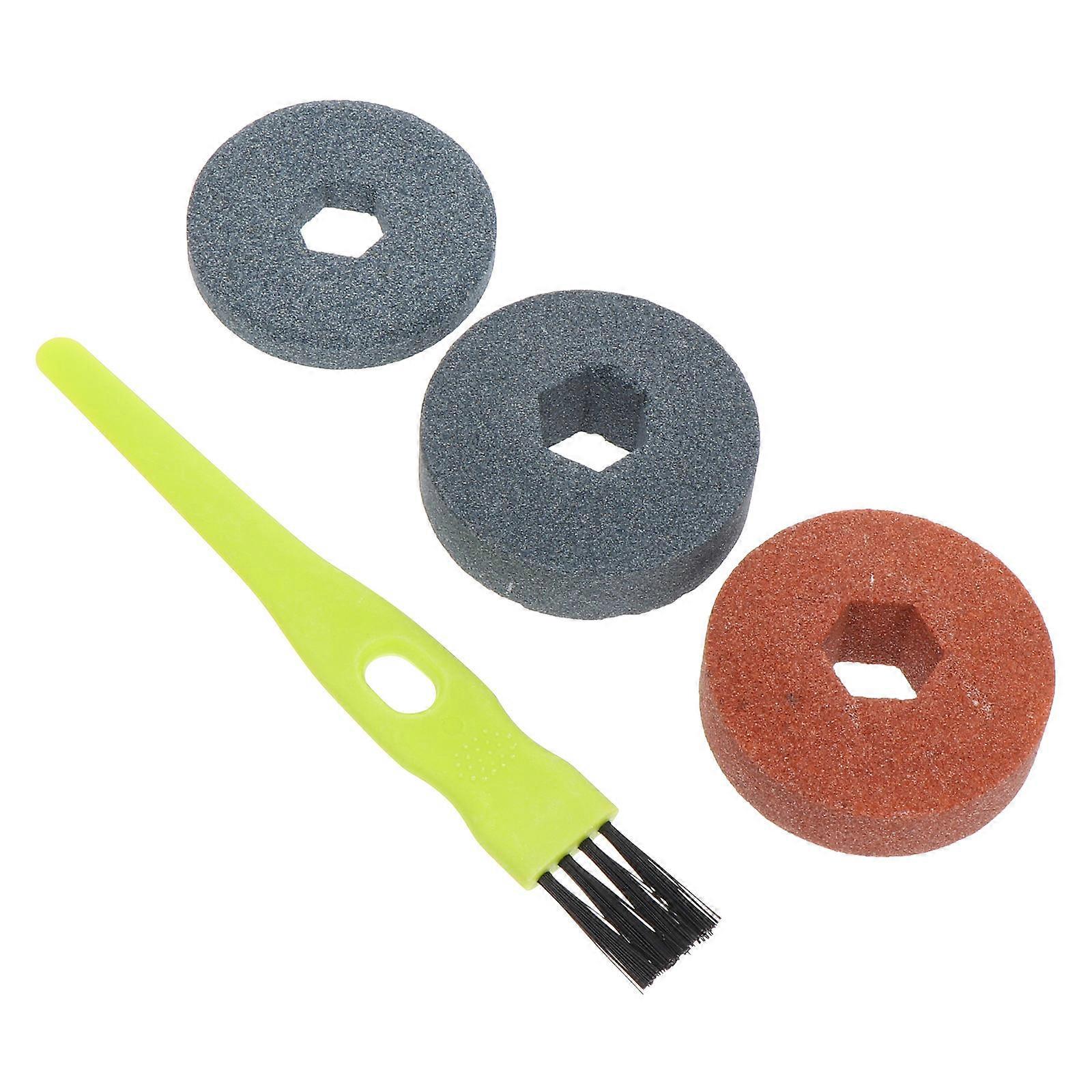 Grinder Disc Sharpening Accessory Standard Users Assorted Color 4Pcs