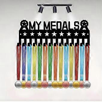 Medal Display Hanger Sports Metal Wall Hanging Rack Key Hook Tie Rack Suitable For Sports Awards And Decorative Medals