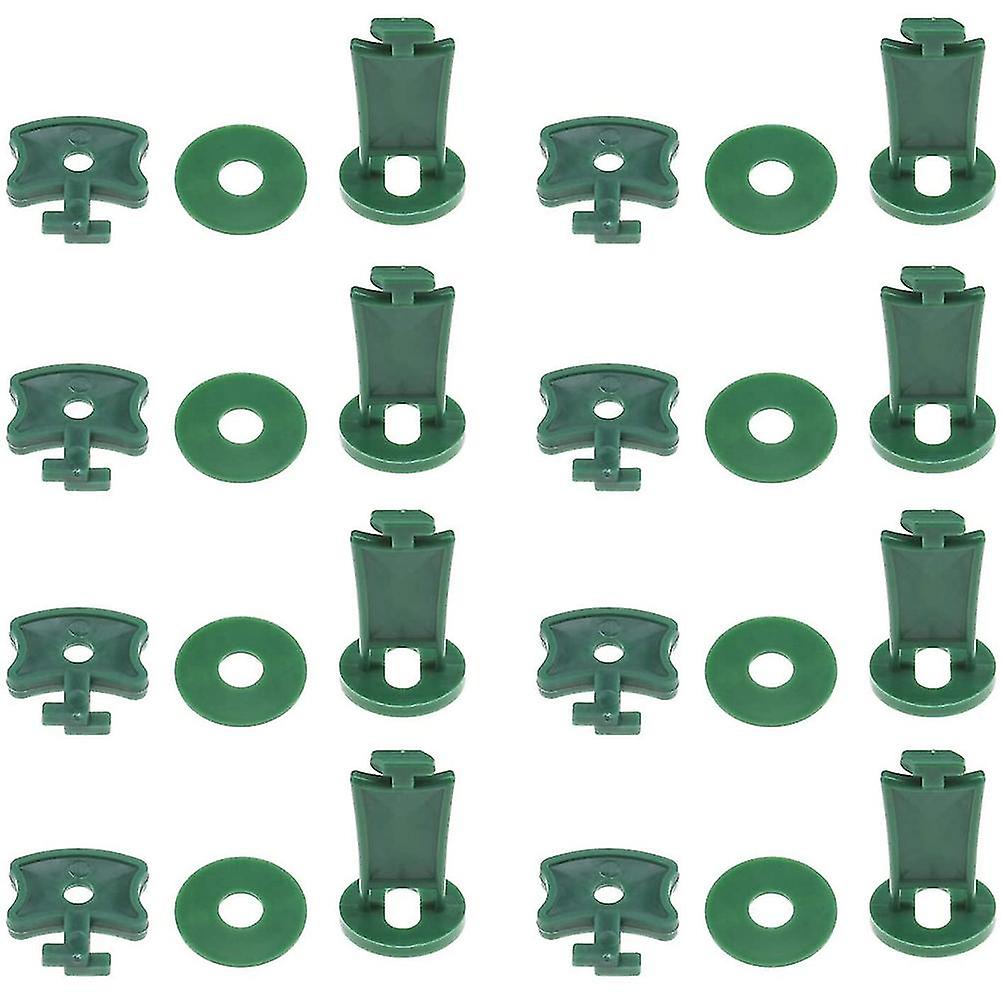 Greenhouse Twist Klipp, drivhus Support Clip, for parasoll Net Isolasjon skyggelegging Vinter