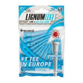 Golf-Zubehör, 72 mm Abschlaghölzer, 12 Stück, blau, konstante Höhe.