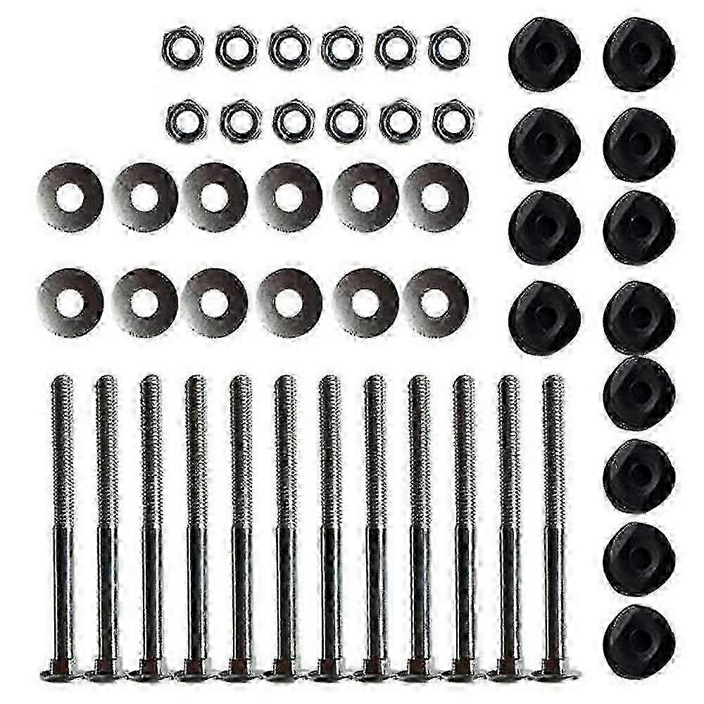 24pc Galvanized Trampoline Fasteners