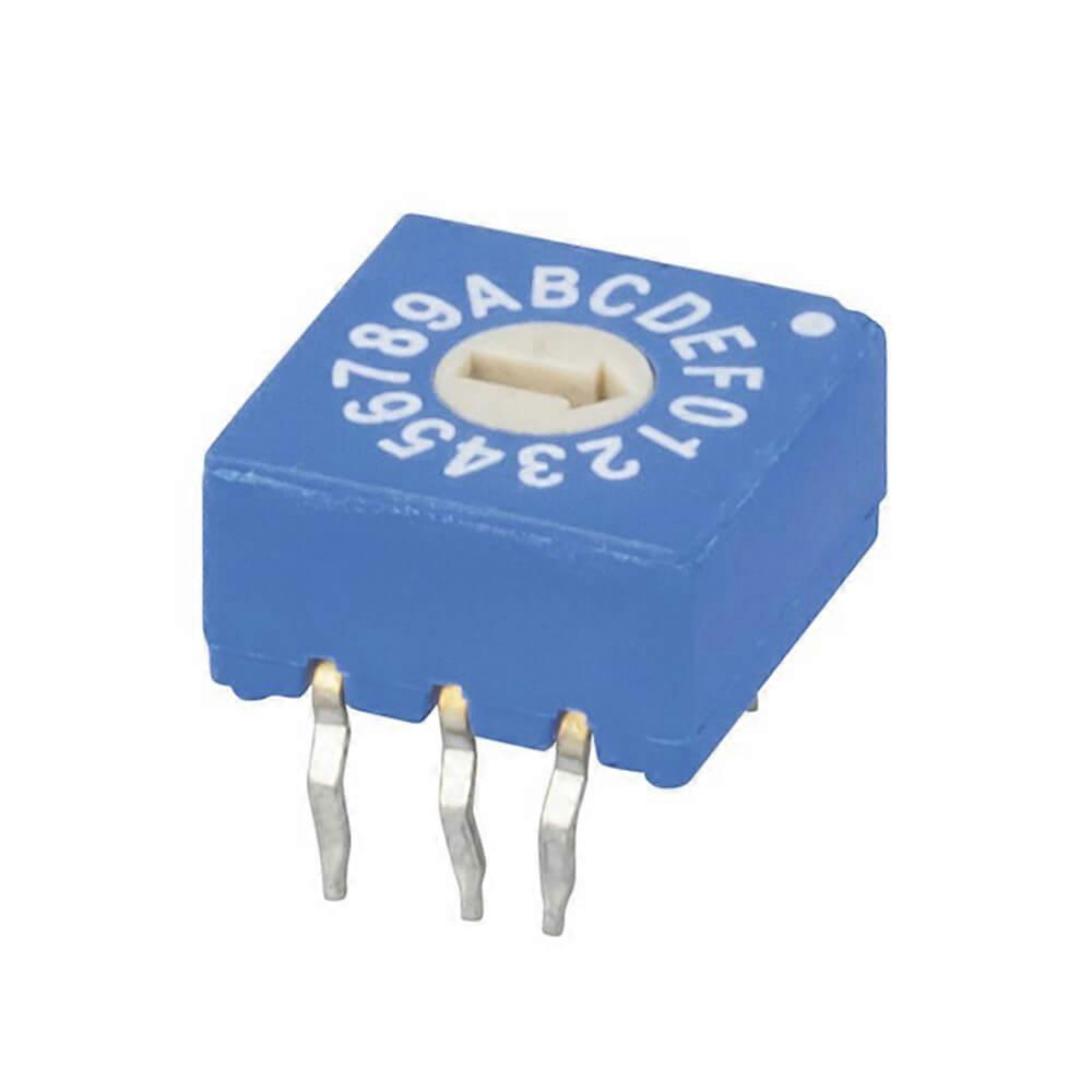 16 POSITION Binary Coded Dil Rotary Switches Moulded Fully Sealed Durable
