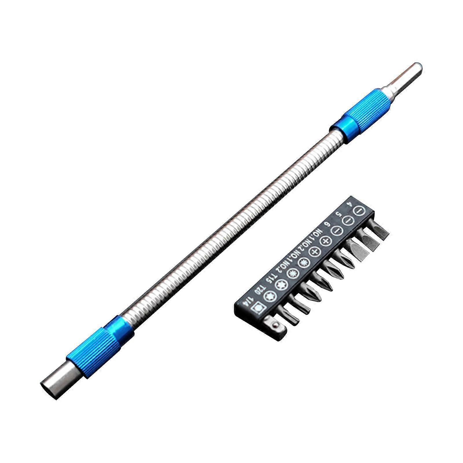 Hexagonal Shanks Metal Flex Universal Extension Bit Holder