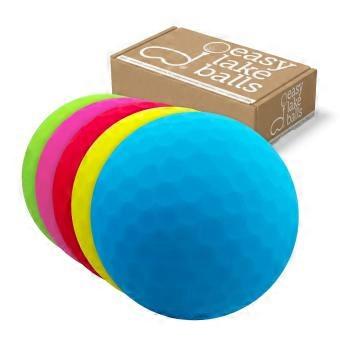 50 Kleurrijke Mix Lakeballs/Golfballen - Kwaliteit AAA/AA