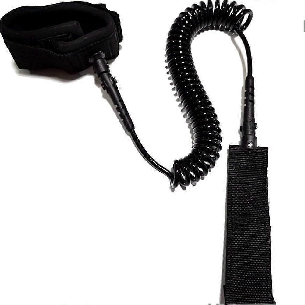 10FT SUP Coiled Leash TPU Swivel