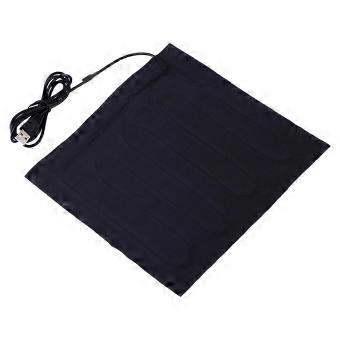 Winter Pet Heating Pad Keep Warm UBS Black Electric Blanket For Dogs Cats Waterproof Winter Safety Heating Pads