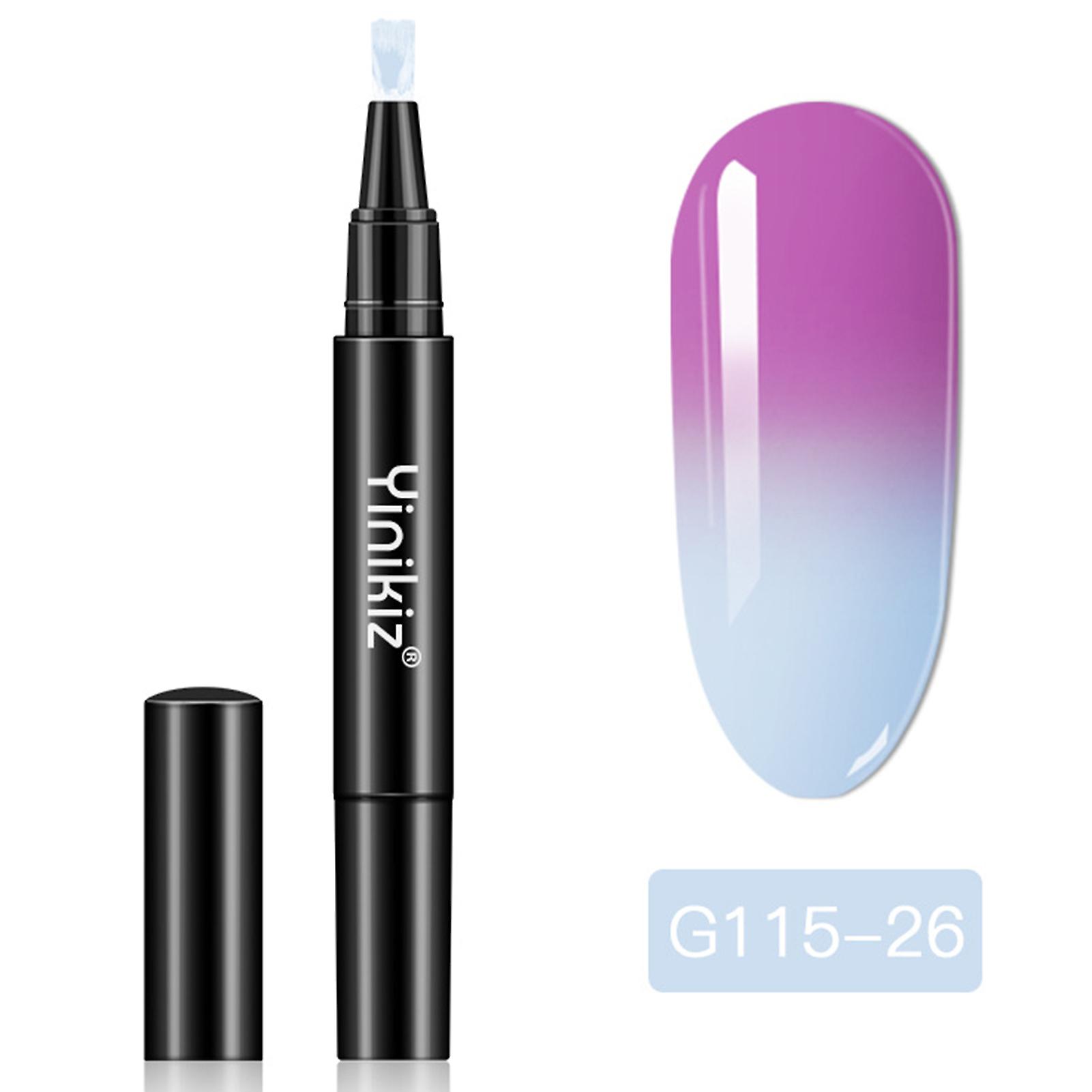 Long-lasting Nail Polish Pen Color Changing With Temperature