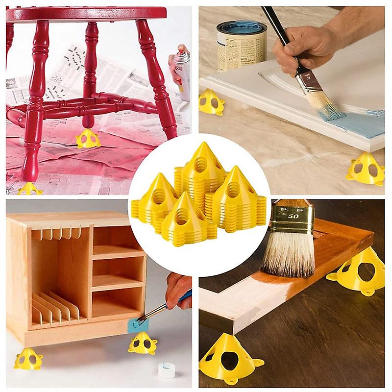 36 Pcs painters paint stand, cabinet door painting and drying rack ...