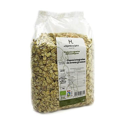 Eco thick whole grain oat flakes 1 kg