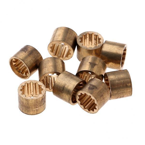 3x10pcs Brass Snooker Pool Cue Ferrules Cue Tips Billar Accesorios 9.5mm