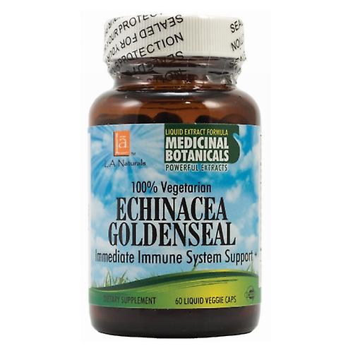 洛杉矶 .Naturals 紫锥菊 白毛茛，60 粒素食胶囊 （1 包）