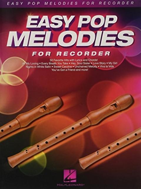 Easy Pop Melodies by Hal Leonard Publishing Corporation Paperback Book