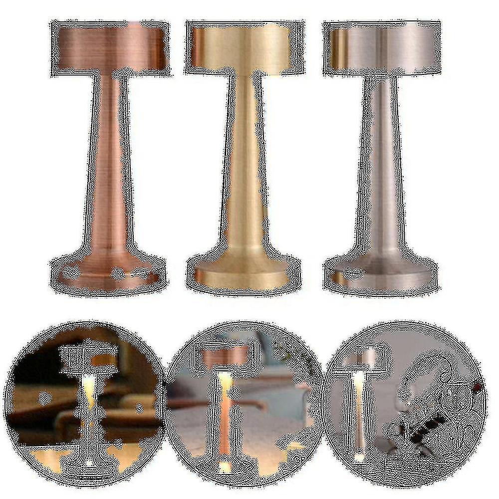 Rechargeable Led Table Lamp Touch Sensor Desk Light Bedroom Restaurant Bar Dcor