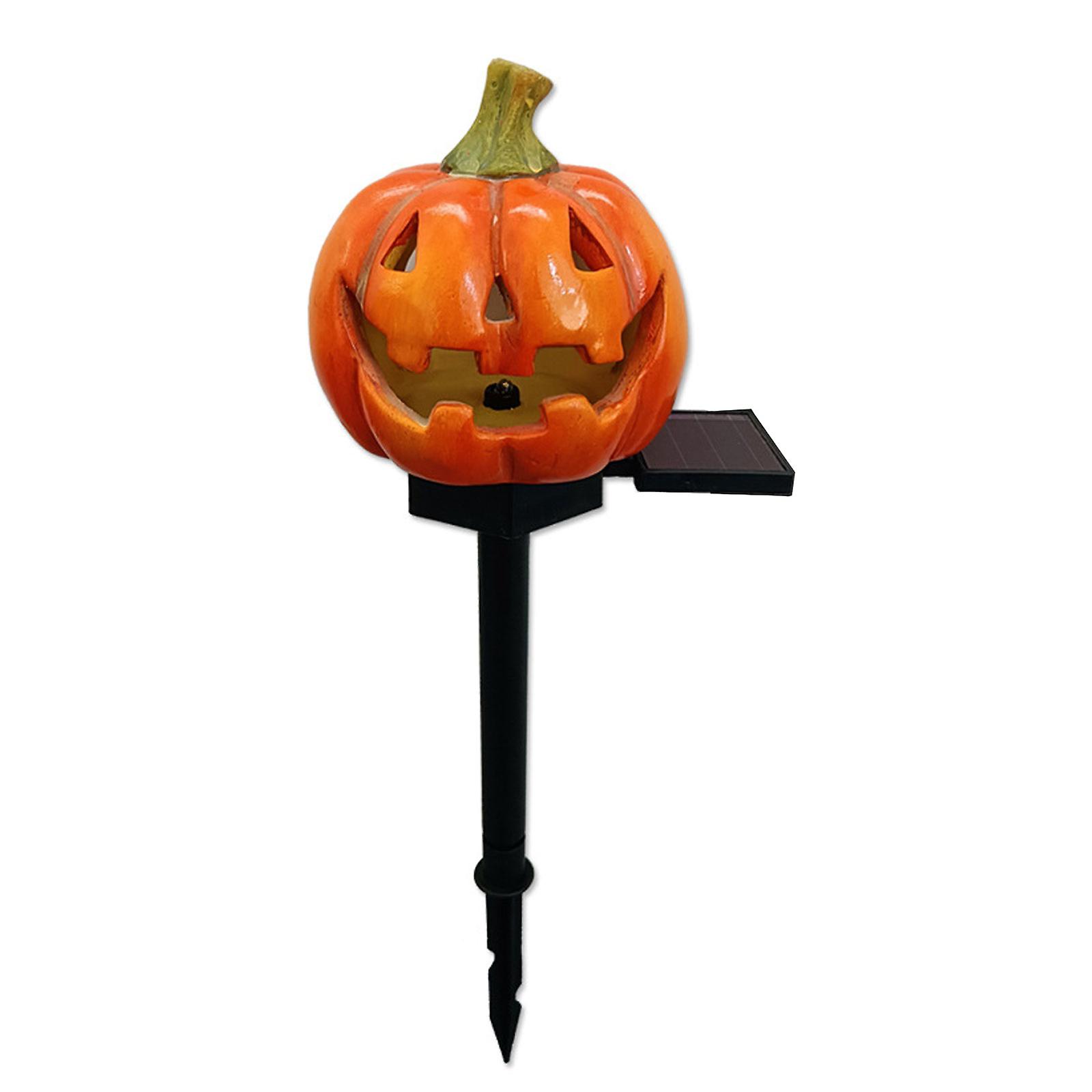 Halloween Solar Garden Pumpa Sol Ljus