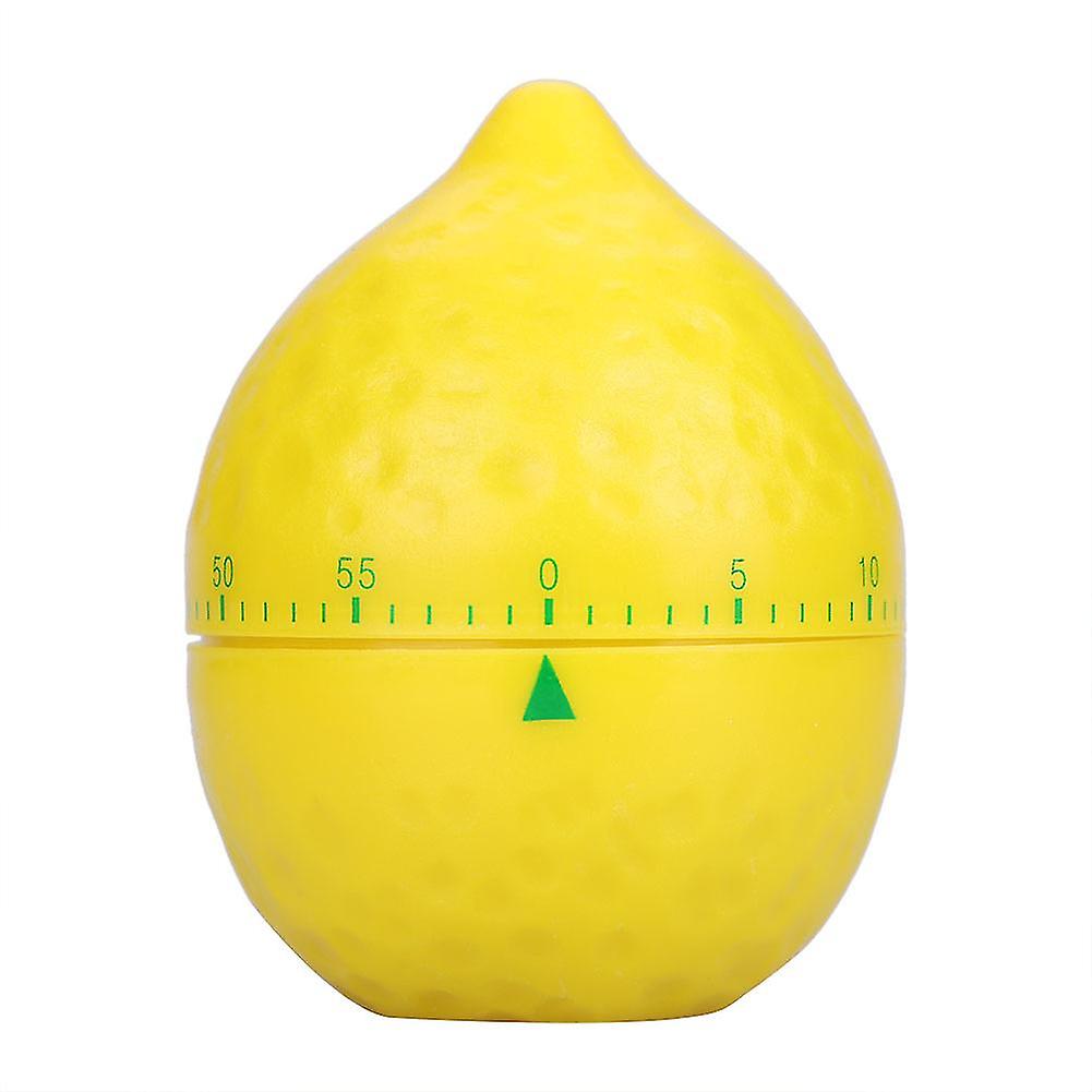 Kitchen Mechanical Timer Manual Lemon Shape Counters for Home Cooking Timing Tool