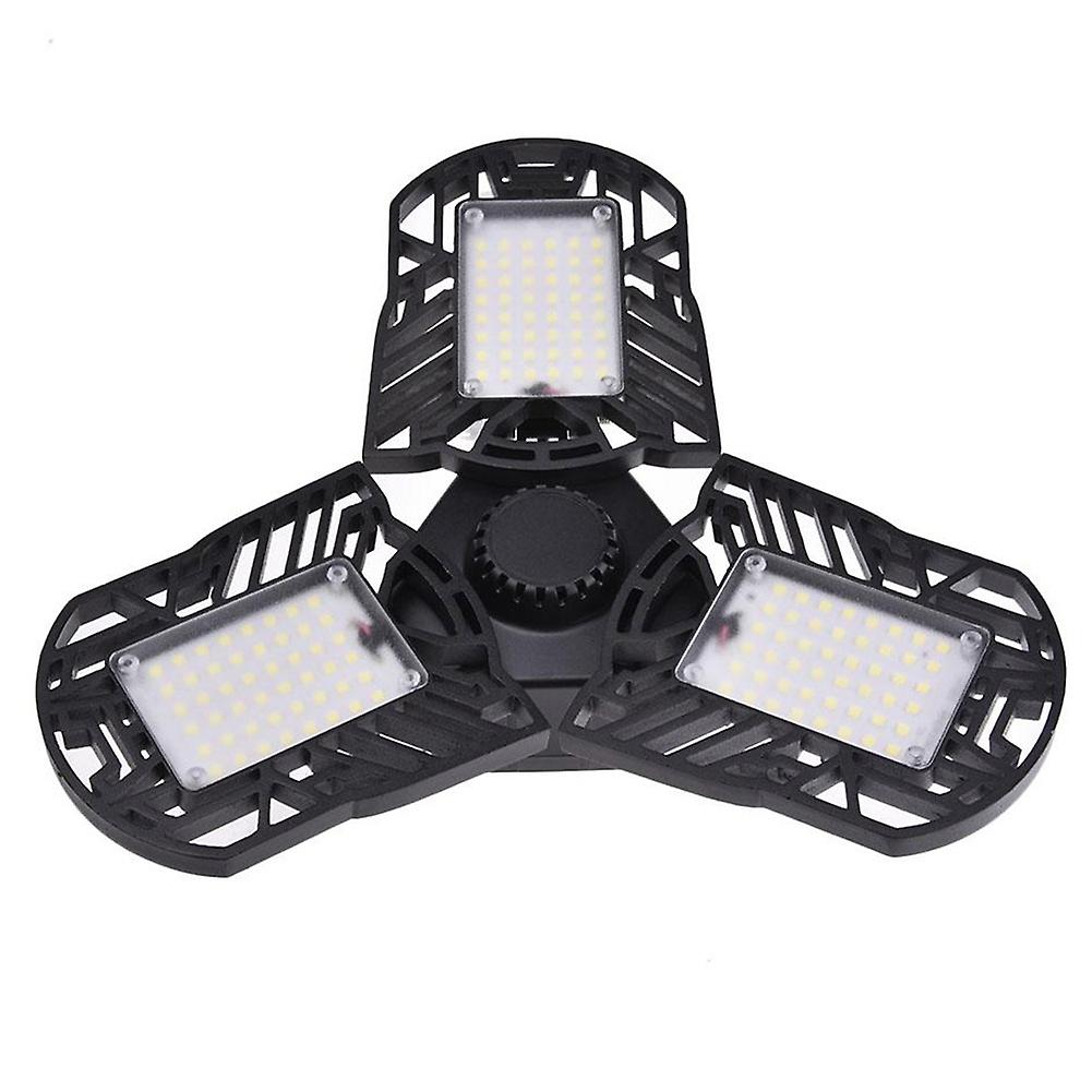 60W E27 Motion Sensor Deformation LED Light Warehouse Barn Workshop Garage Lamp