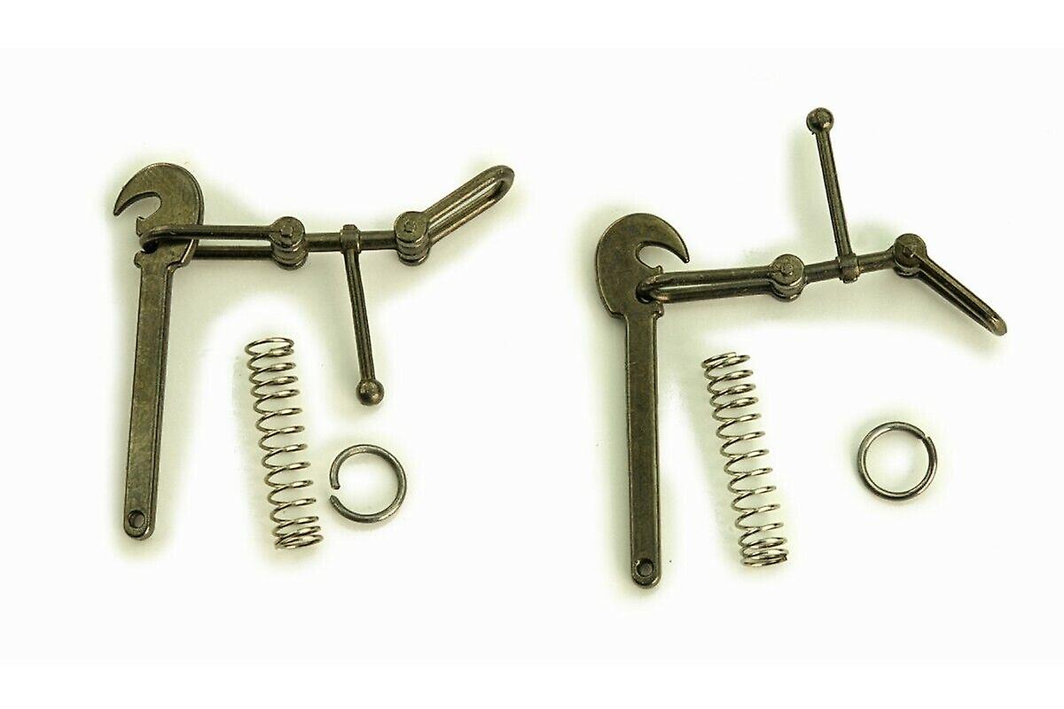 Dapol 7A-000-004 Screw Coupling with Spring & Coupling hook (5 pairs) O gauge Spares & transfers Scale model