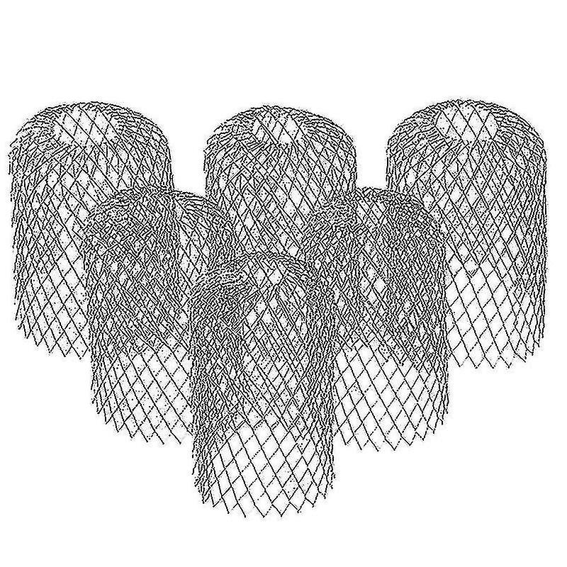 6 Pack Gutter Guard 3 Inch Expandable Aluminium Filter Strainer Gutter Downspout Guard Compale With Stopping