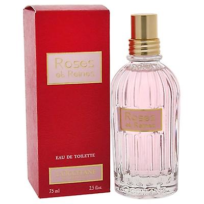 由妇女 2.5 盎司 Eau De 香水喷雾欧舒丹玫瑰 Et Reines