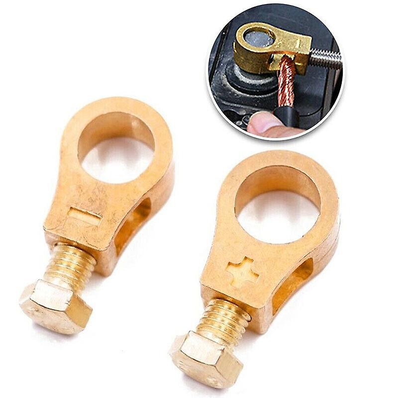 Cable Clamp Battery Clip Car Battery Positive Negative Pure Copper Terminal Wire