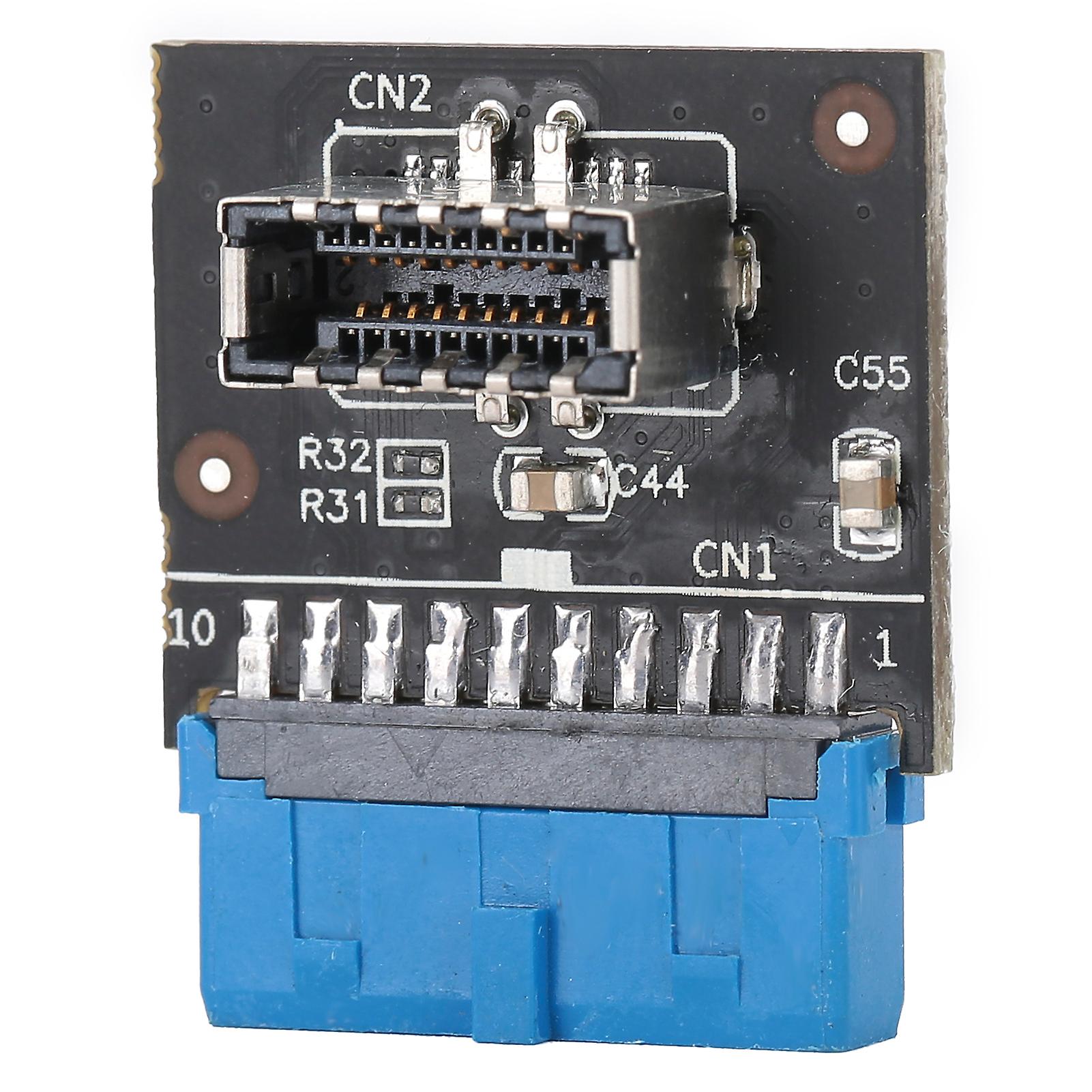 TypeE to USB3.0 Connector Blue 20Pin Male Motherboard Header Expansion Adapter USB 3.1 AKey