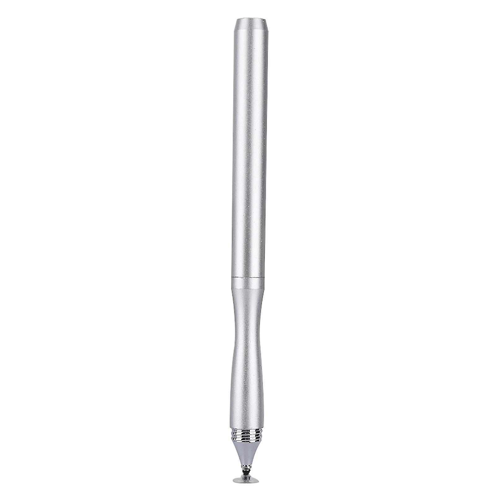 Smooth Disc Stylus Touch Pen, High Sensitivity, Anti-Scratch, for Phone and Tablet (Silver)