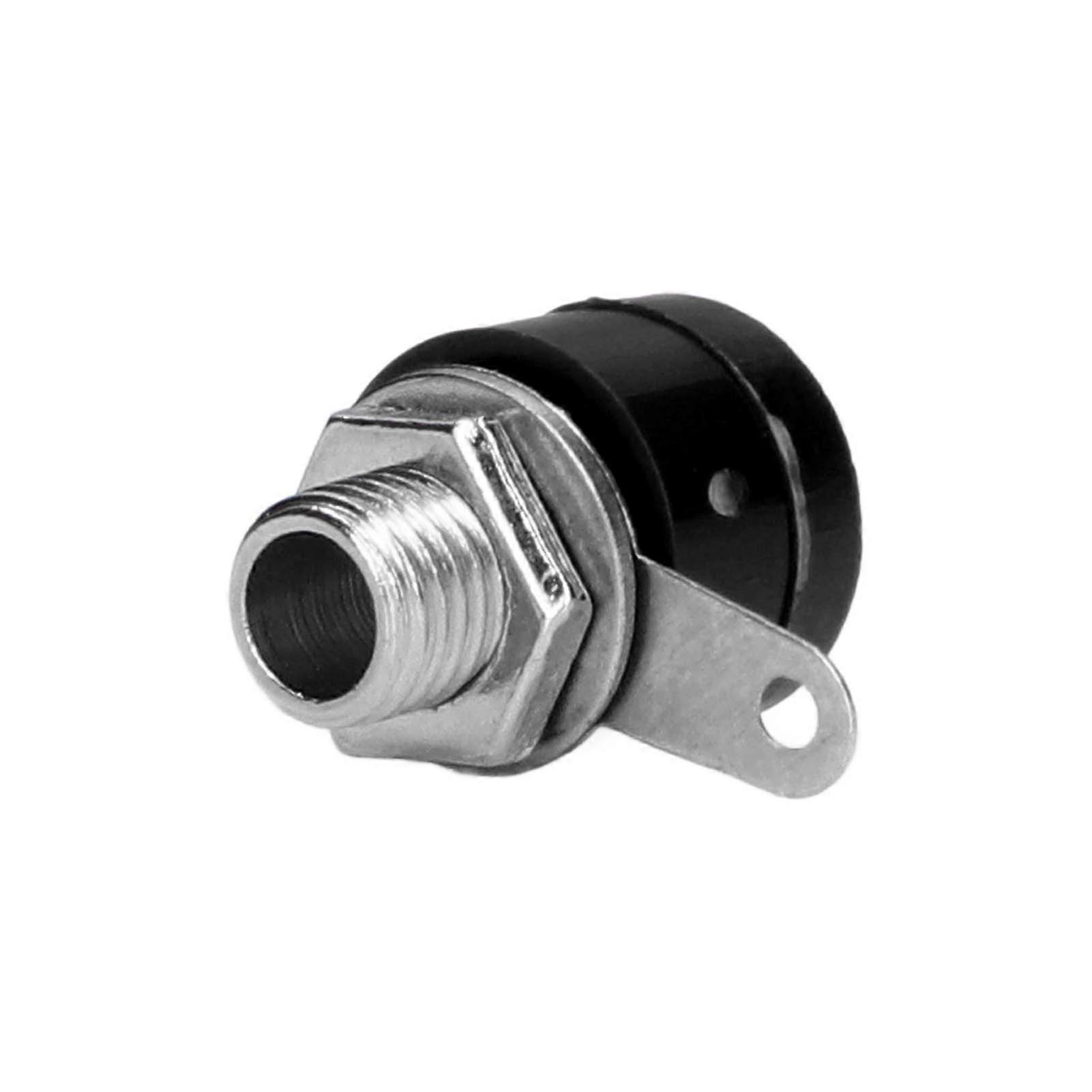 100Pcs 4mm Banana Plug Socket Binding Post Cross Connector Plug Socket Binding Post TerminalsBlack