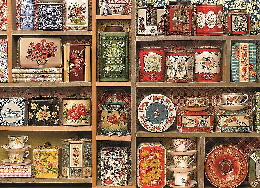 Cobble Hill Vintage Tins 拼图(1000片)