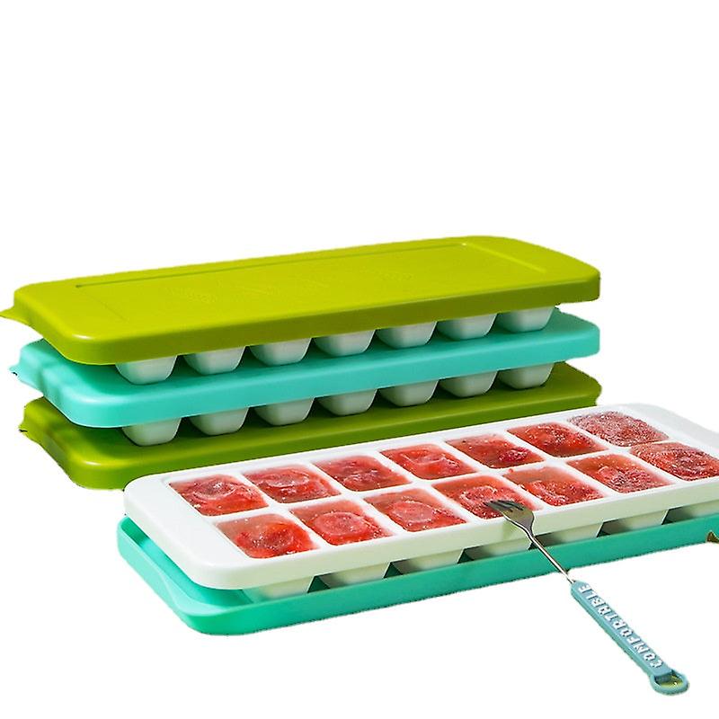 Ice Cube Trays Moids Frozen Storage Containers For Chocolate Cold Drinks Press-type Large Capacity