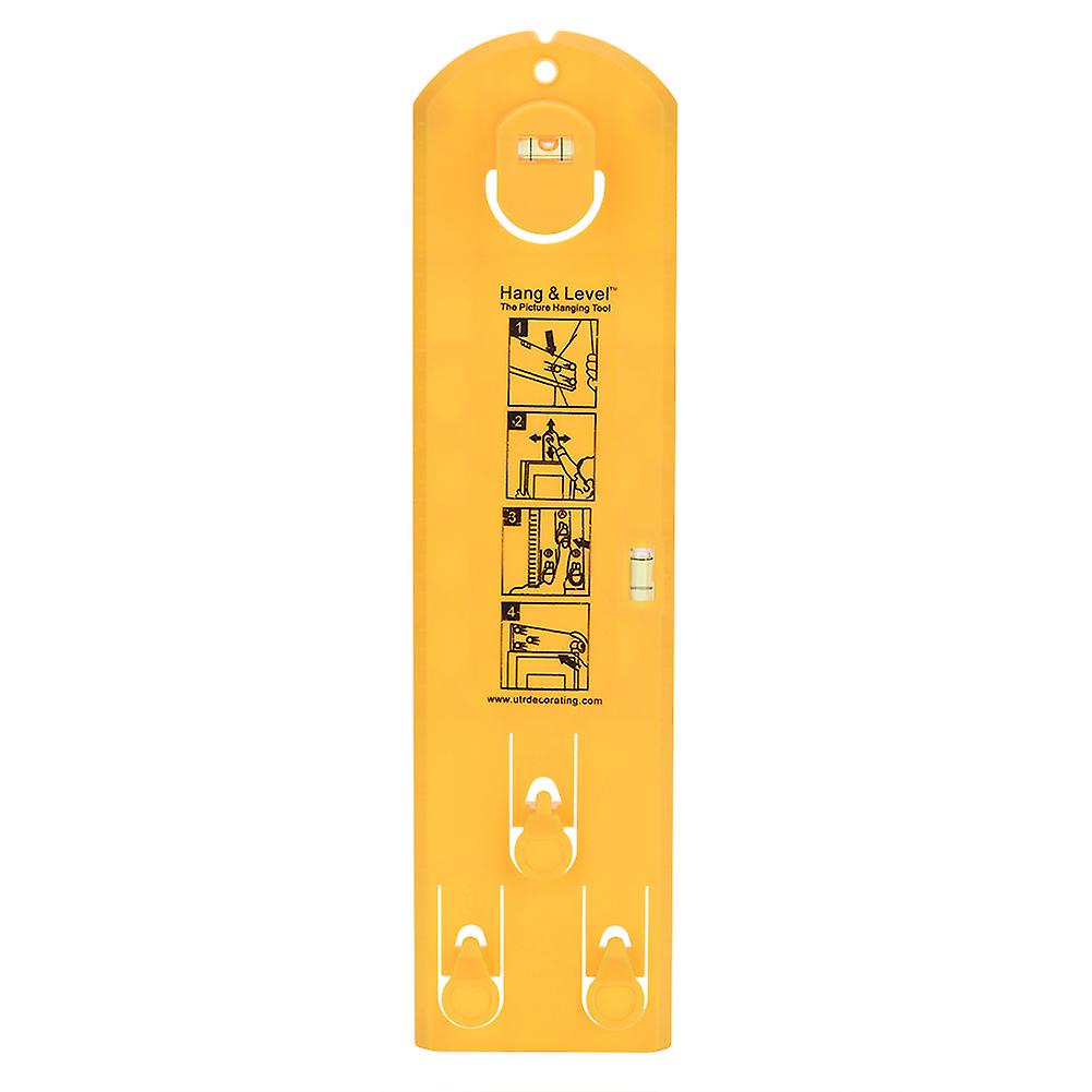 ABS Plastic Level Ruler Picture Photo Frame Hanging Tool Home Decorative Hardware Installing